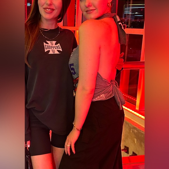 Rework Toronto raptor halter top - Picture 3 of 3